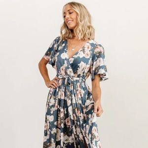 Sicily Satin Maxi Dress — Baltic Born Floral Dress